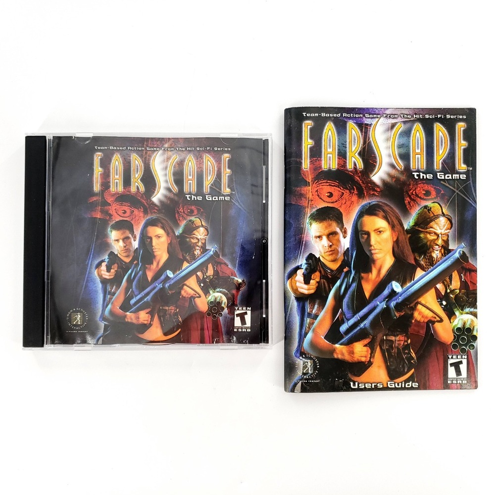 Farscape: The Game (PC, 2002) w/ Manual Excellent Disc